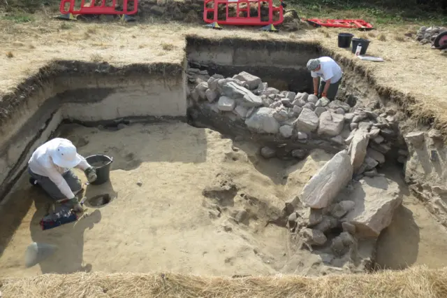 Excavation site