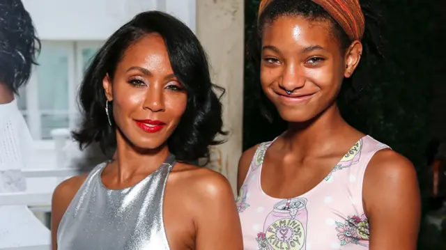 Jada Pinkett Smith and Willow Smith