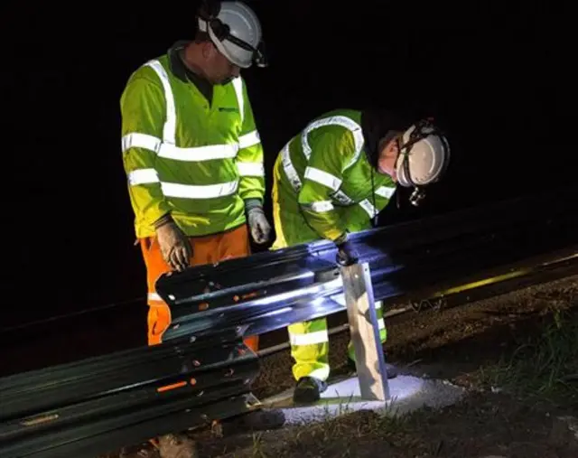 A64 roadworks