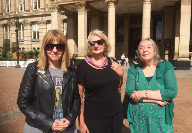 From left: Jo Shemmans, Jean Simpson and Cath Christian