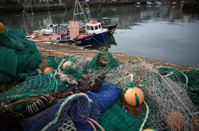 Fishing boat in Brixham, Devon