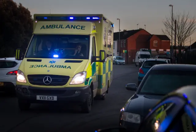 Ambulance on call out