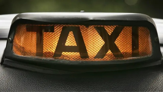 Taxi sign