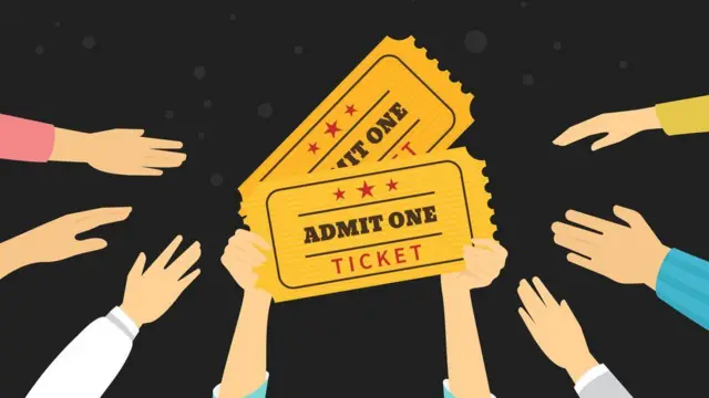 A concert ticket, yesterday