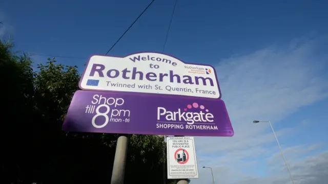 Rotherham sign