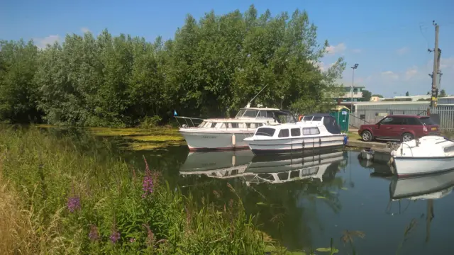 Boats on the water