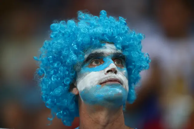 Uruguay fan