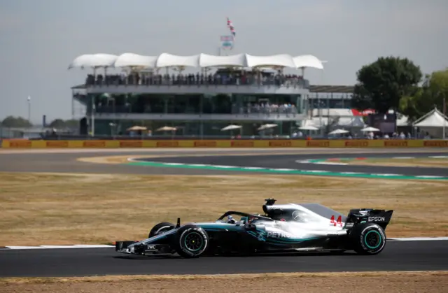 Lewis Hamilton silverstone