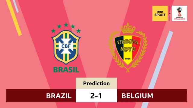 Brazil v Belgium (19:00 BST)