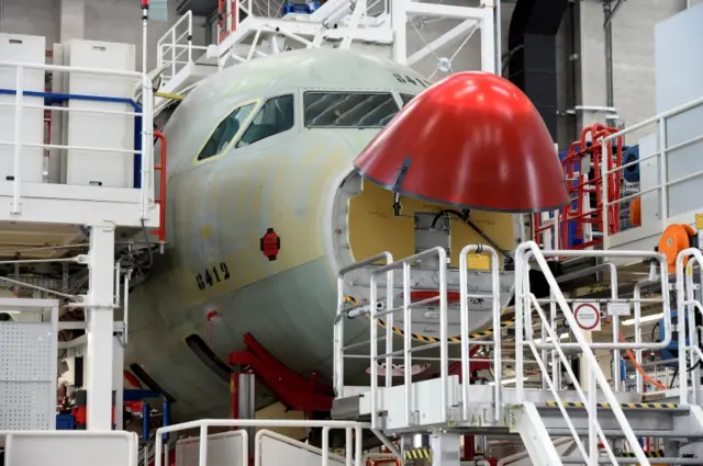 A320 production line