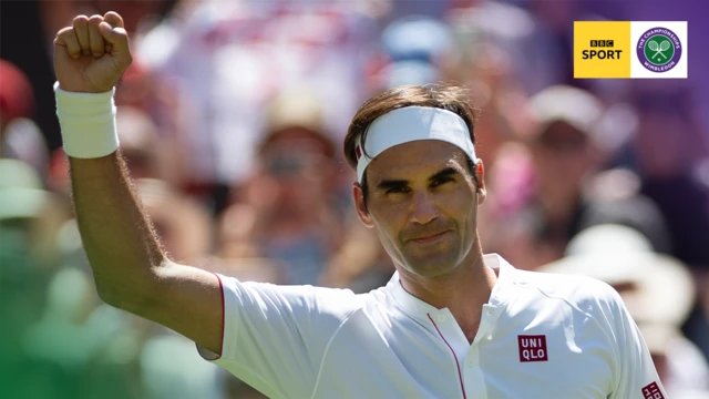 Roger Federer and Sam Querrey