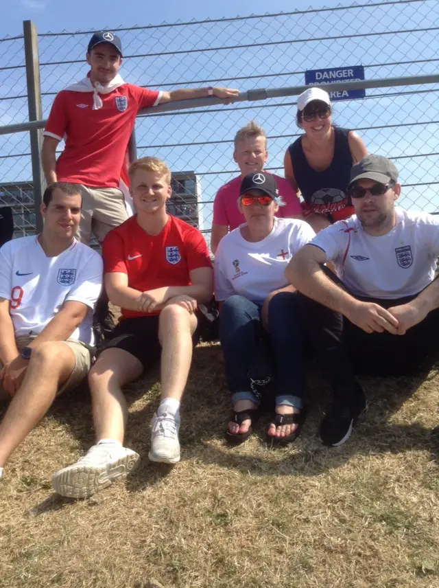England fans
