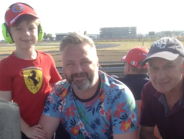 Seb, Lee and Gerald