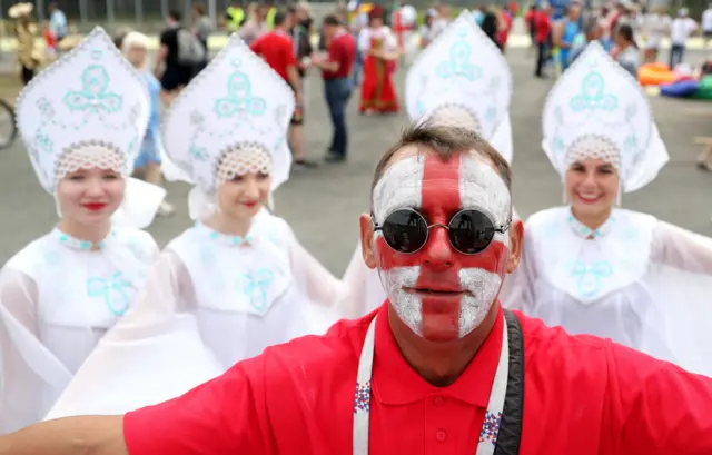 England fans