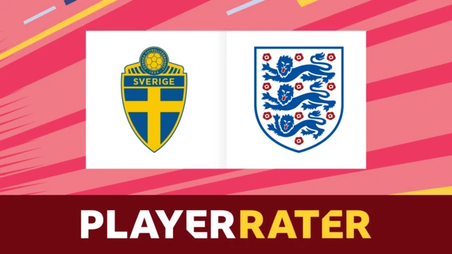 Sweden v England player rater