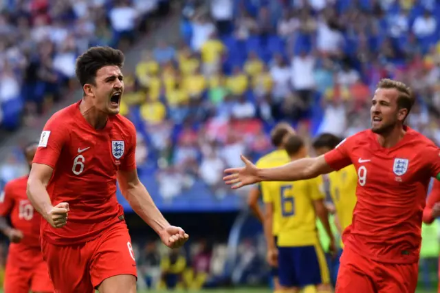Harry Maguire and Harry Kane