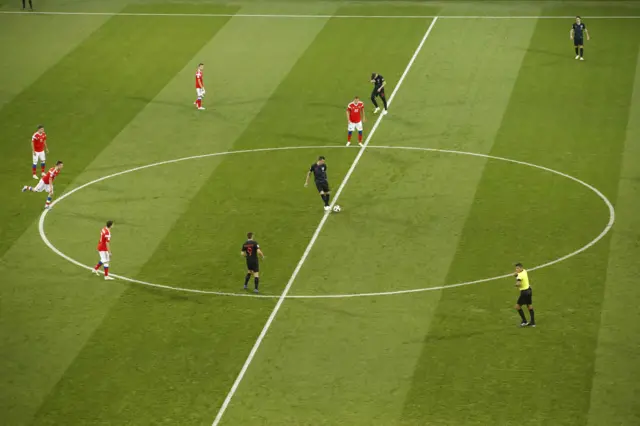 Croatia kick-off