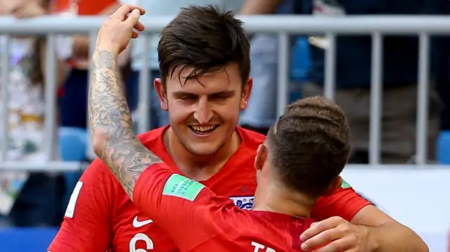 Harry Maguire and Kieran Trippier