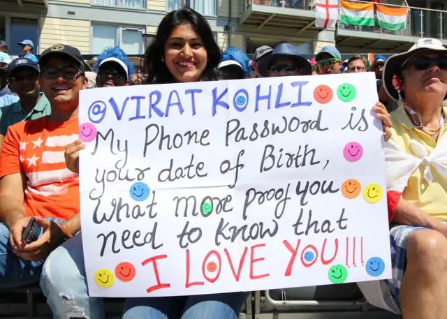 Virat Kohli fan