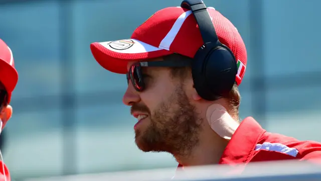 Vettel's neck