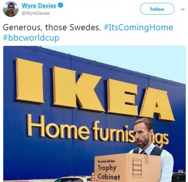 Ikea tweet