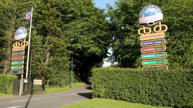 Alton Towers entrance