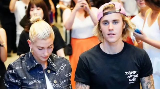 Hailey Baldwin and Justin Bieber