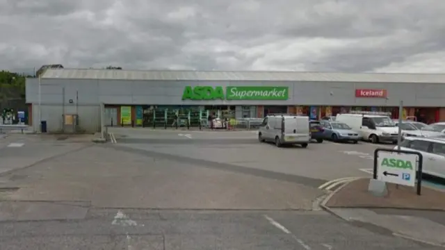 Asda store on Sheffield Road in the Whittington Moor area