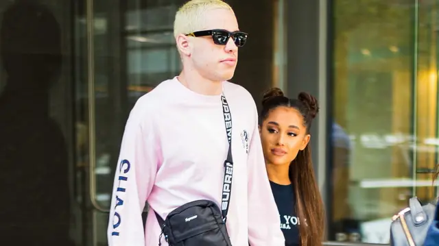 Pete Davidson and Ariana Grande