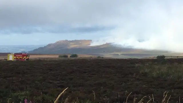 Smoke coming from the Roaches