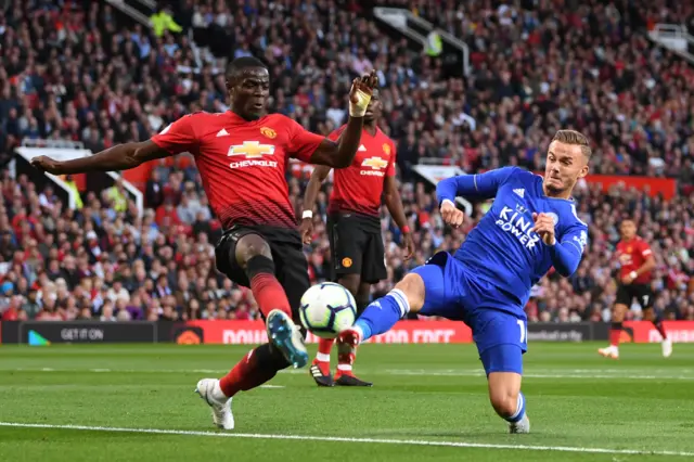 Eric Bailly and James Maddison