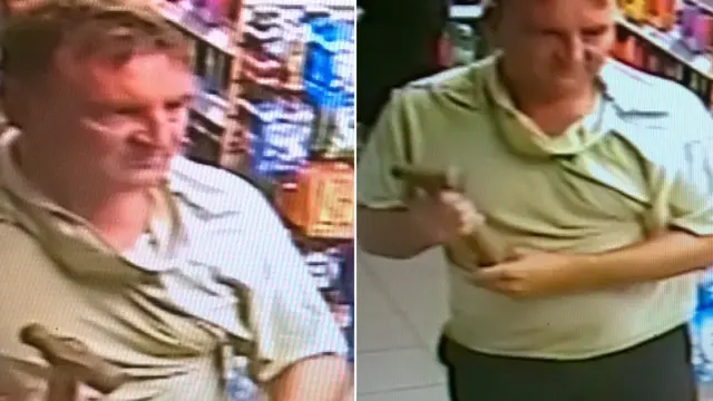 CCTV image of man