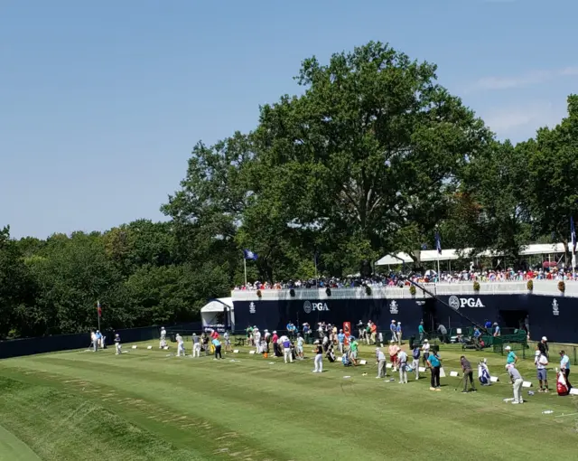 US PGA Championship second round Tiger Woods, Rory McIlroy and