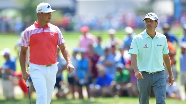Woodland and Kisner will play together again in the third round, this time alongside Koepka
