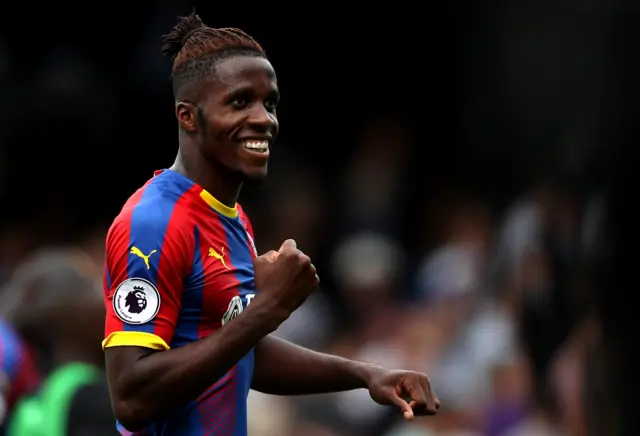 Crystal Palace's Wilfried Zaha