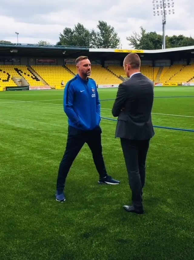 Kris Boyd and Kenny Miller