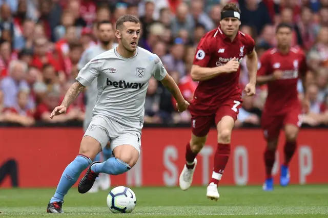 Jack Wilshire and James Milner