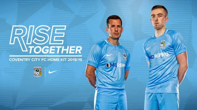 Coventry City home kit