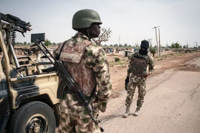 Nigerian troops