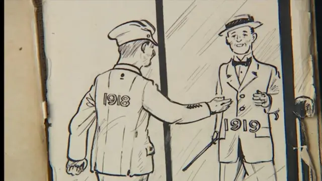 One of Douglas Chambers' sketches