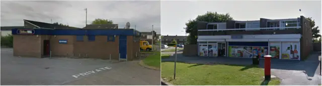 William Hill in Bransholme and the Sutton Park convenience store