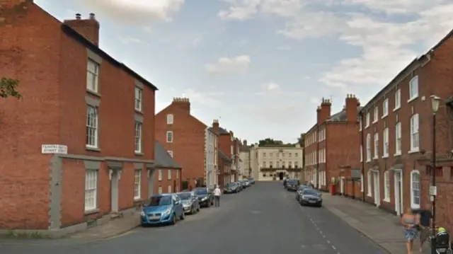 Street affected by changes in centre of Hereford