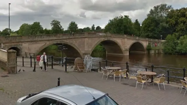 Bewdley Bridge from 2016