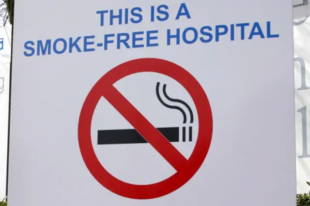 No smoking sign