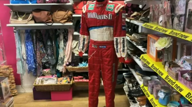 Williams F1 team suit worn by Ralf Schumacher