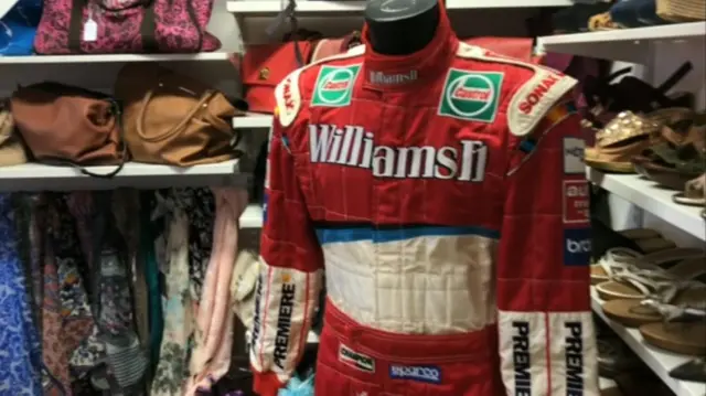 Williams F1 team suit worn by Ralf Schumacher