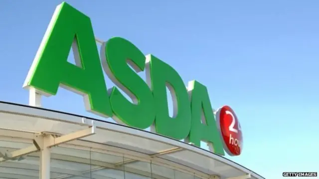 ASDA sign above a superstore