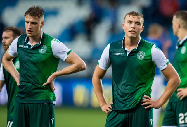 Hibs lost 3-0 in Norway