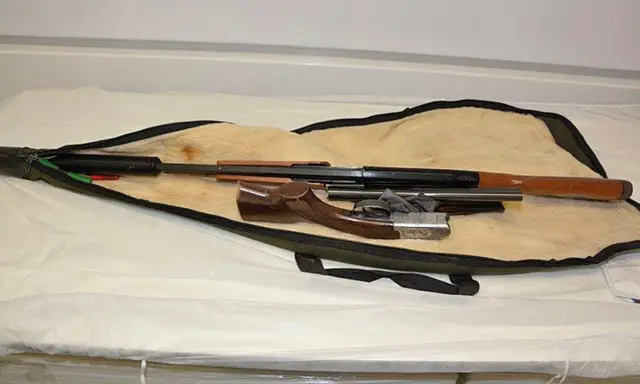 Stolen shotguns found in Hove