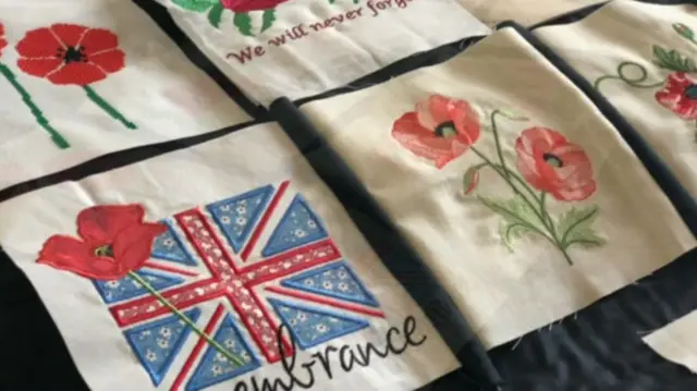 Poppy quilt